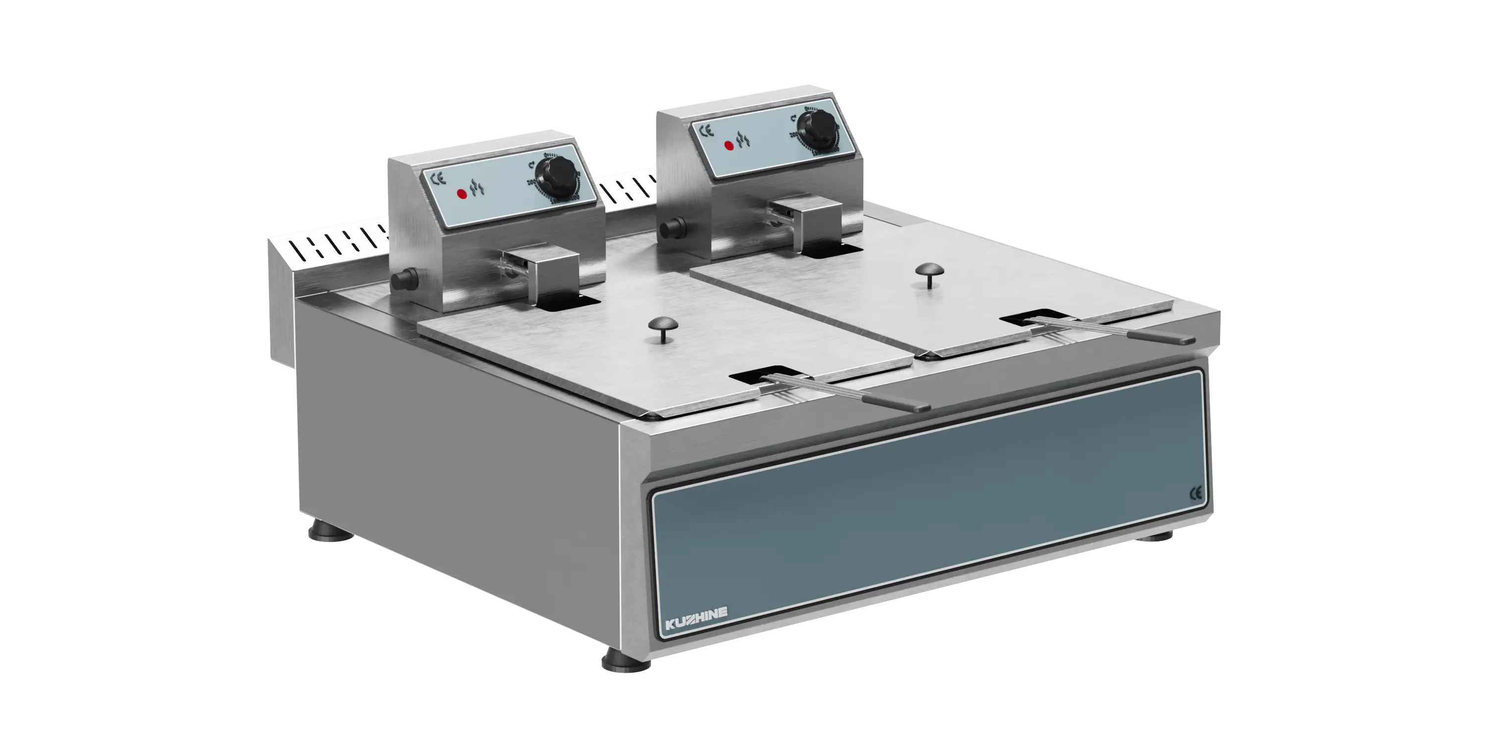 SET FRİTÖZ ÇİFTLİ ELEKTRİKLİ (ELECTRIAL DOUBLE FREYER) 5+5 LT