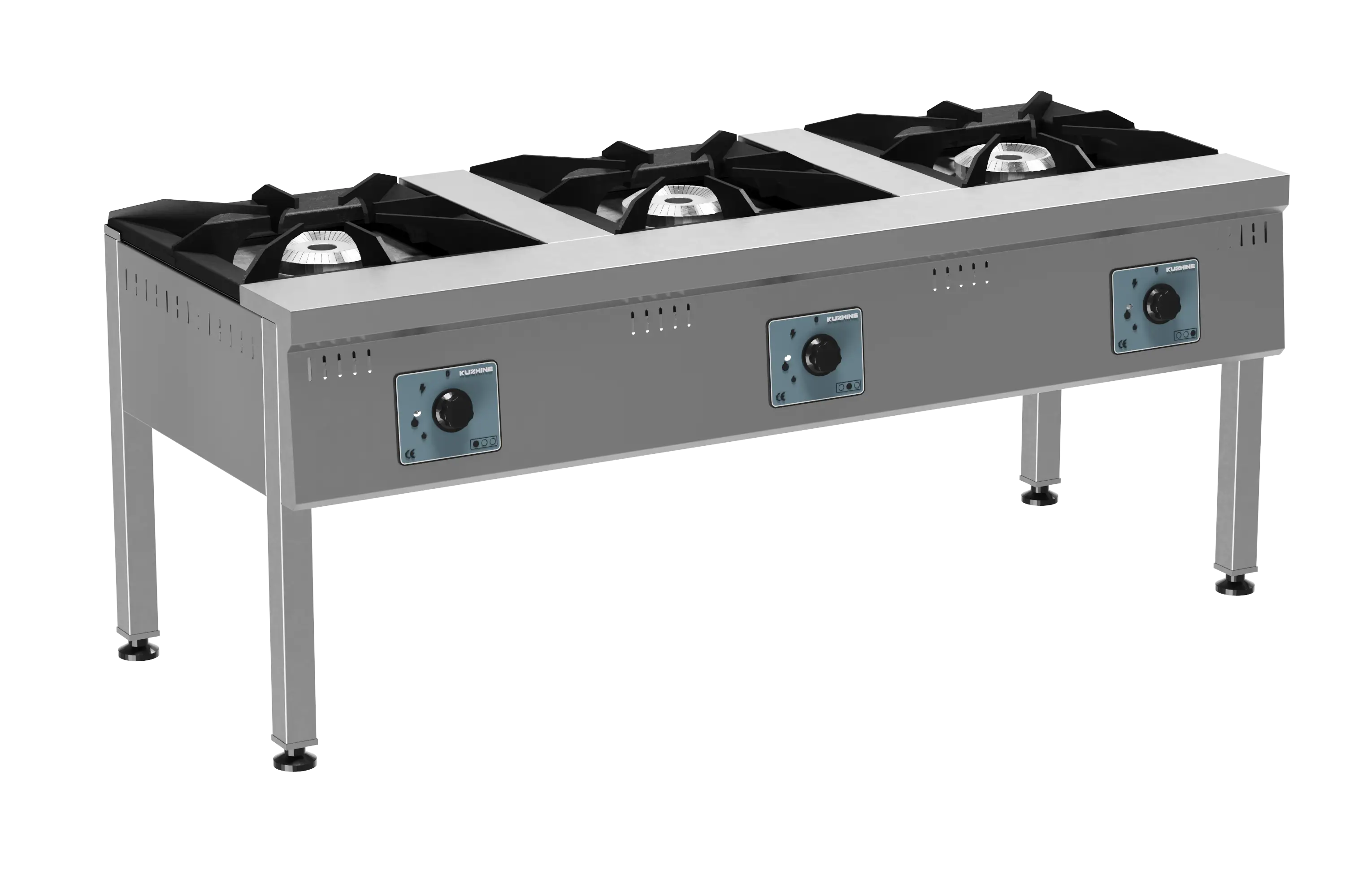 Ayaklı Ocak 3 Brulörlü Gazlı Lpf (Gas Cooker 3 Burners LPG)