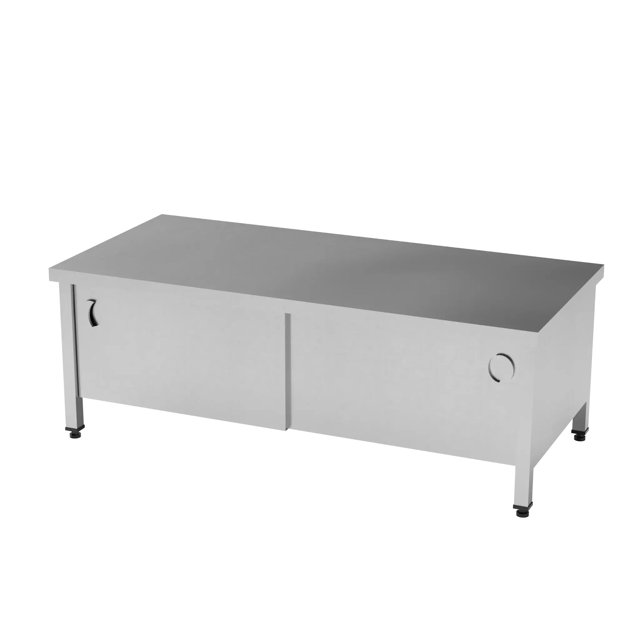 Set Altı Tezgah Dolaplı (Undercounter Work Table With Cabinet) 800x600x590